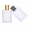 1PC 50ml/100ml Screw Top Sandblasted Glass Perfume Bottle Liquid Spray Empty Bottle Frosted Dispenser Bottle Makeup Sub-Bottling
