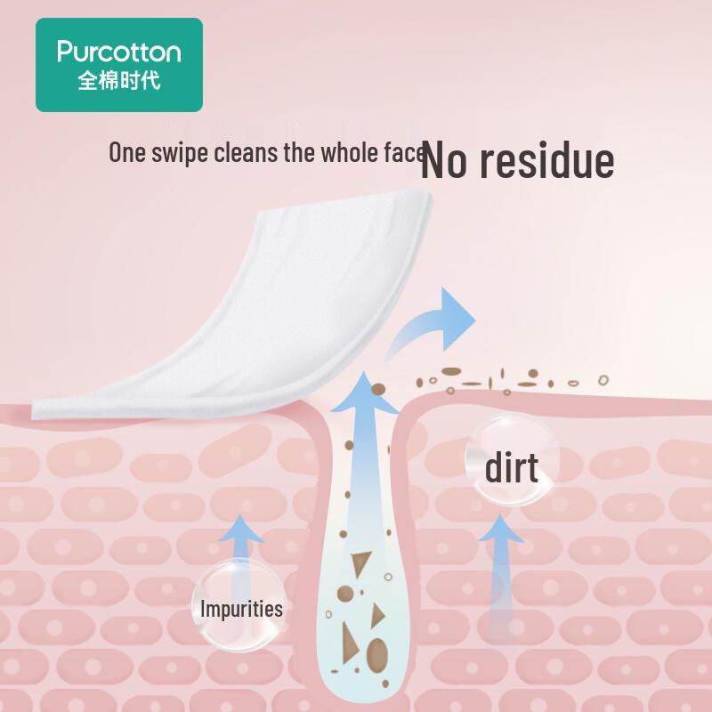 PurCotton Pure Cotton Pads