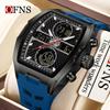 Men Wristwatch Quartz Watches Luxury Dual Display Chronograph Waterproof Sport Military Multifunction Male Digital Watch