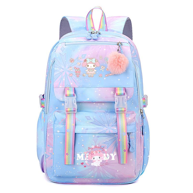 Melody Melody Sweet Cartoon Printed School Bag Primary School Junior High School Student Large Capacity Backpack