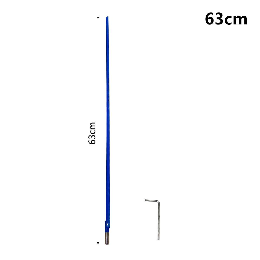 1Set with Hex Wrench Guitar Truss Rod 22-63cm Blue Adjustment Lever New Guitar Adjustment Bar 63cm