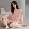 Pajamas Women Autumn And Winter Thin Velvet Island Velvet Warm Winter Thickened Coral Velvet Simple Can Be Worn Outside Loungewear