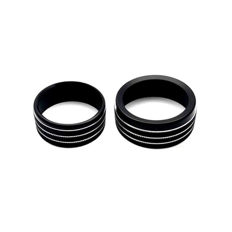 Modified Decorative Shift And Headlight Knob Rings For Dodge Ram Car Interior Decoration