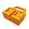 Yellow ABS Battery Holder Rack For 18V DCB200 DCB203/DCB205 Li-ion Battery Storage Organizer Power Tool Accessories