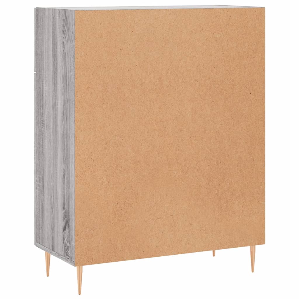 Sideboard Gray Sonoma 69.5 x 34 x 90 cm Particleboard