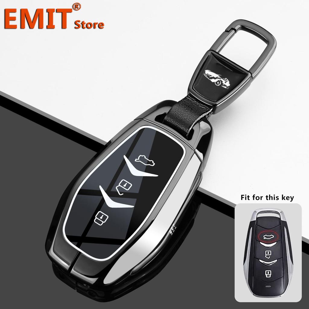 Key Case Cover for Dongfeng Fengguang Seres Evolute I-Space I-Pro Landian E5 Remote Shell Keychain Housing Holder Accessories