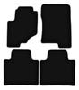 BASIC schwarze Velours-Fußmatten für: SsangYong Rexton II SUV (2017-)