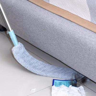 Yousheng Geri Çekilebilir Boşluk Toz Temizleme Aleti 2 Mikrofiber Bez ile Uzun Saplı Düz Toz Bezi Esnek Toz Alma Aksesuarı