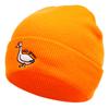 Dumb Goose Embroidered Knitted Hat for Men and Women, Warm In Autumn and Winter, Portable and Comfortable Outdoor Knitted Hat