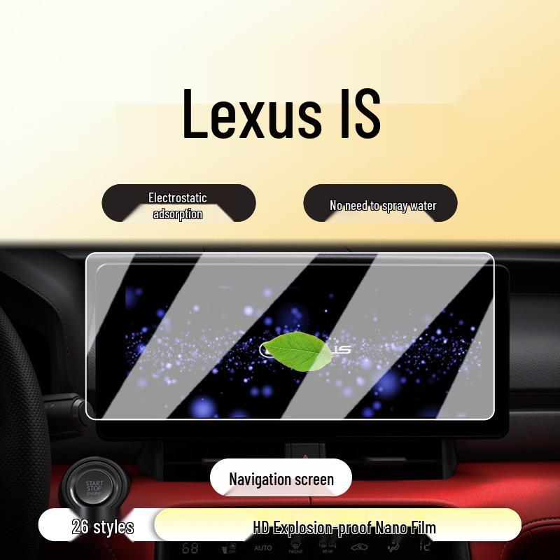 Tempered Glass Protector for 2026 Lexus IS Center Console Display Screen