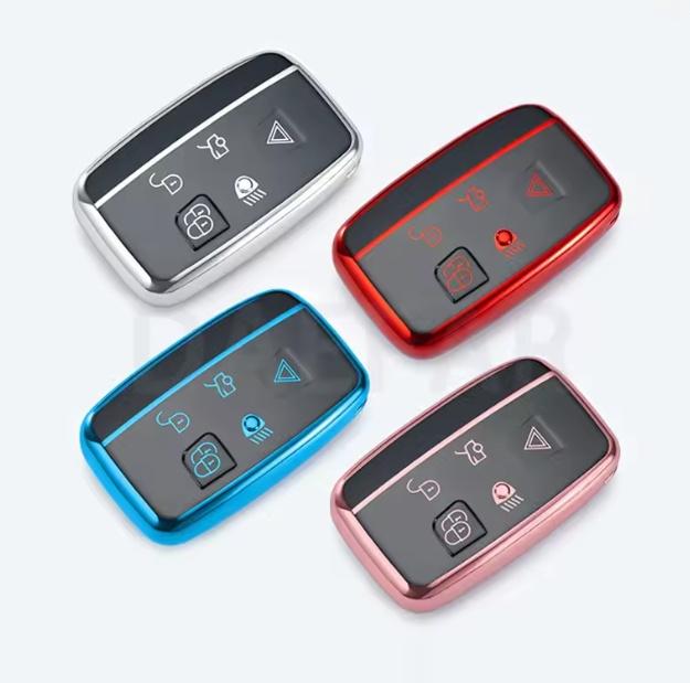New Design TPU Remote Key Case Shell Cover for Land Rover Evoque Discovery 4 Rover Evoque for XE XFL Et Jaguar Key Cover