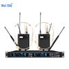 Weishu DC-10WT True Diversity Dual Headset Wireless Microphone System (CN Version)