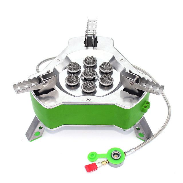 

Дефлектор ветра, печь «Семь звезд», из нержавеющей стали, изысканные аксессуары для кемпинга, печи, оборудование для отдыха на открытом воздухе чёрный