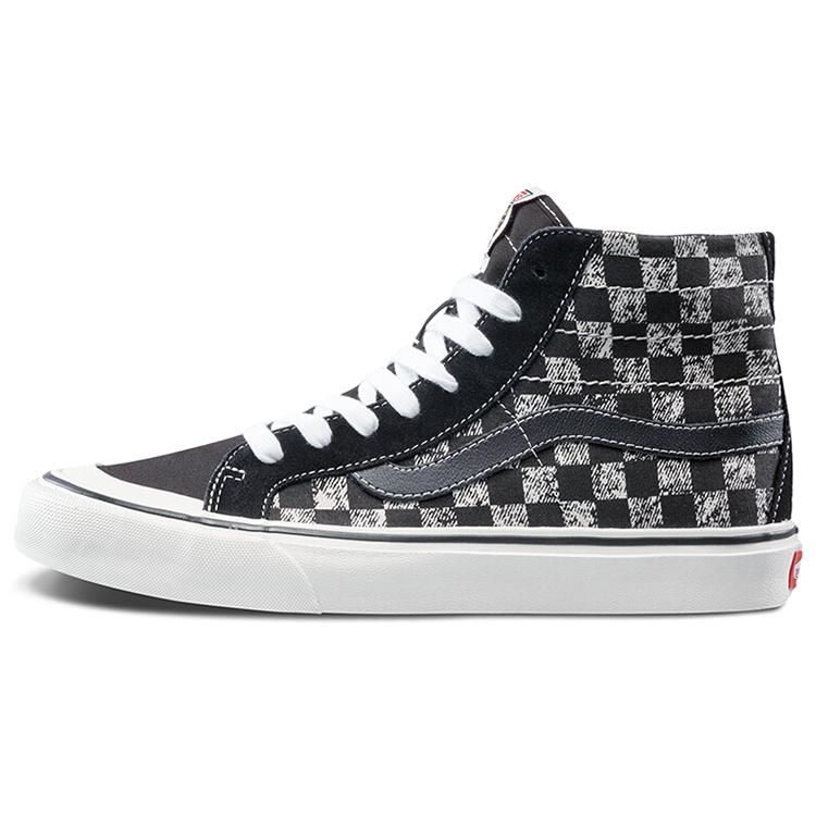 Vans SK8 HI Checkboard Grey/Black VN0A3MV1VFZ 35