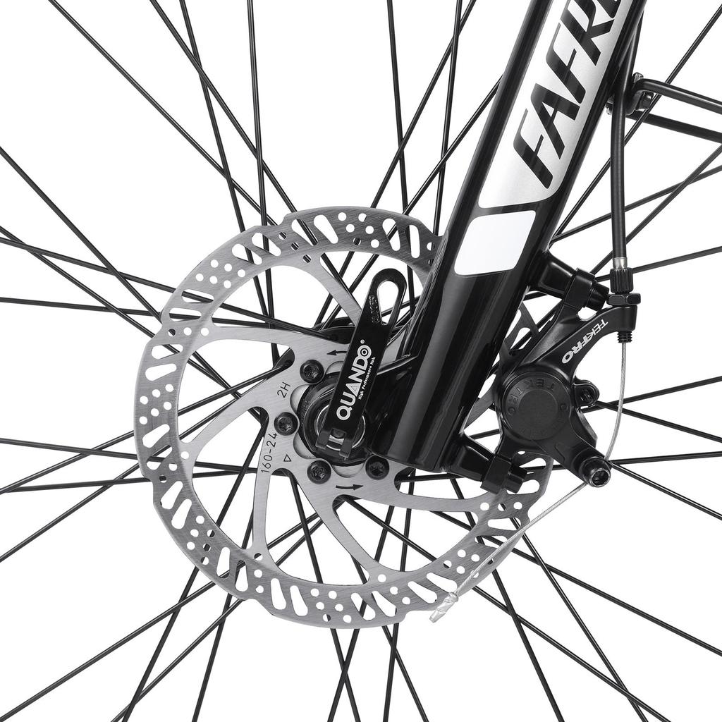 FAFREES FM9 Electric Bicycle 250W Motor, 36V 15Ah Battery, 120KM Range, 700C*45C Tires Mid-drive City E-bike