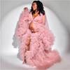 Versatile Maternity Photoshoot Mesh Robe: Sexy, Fashionable, Multiple Colors