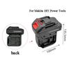 1Pcs Plastic 18V Battery Adapter  For Maki-Ta Impact Drill Wrench Screwdrivers Worklight
