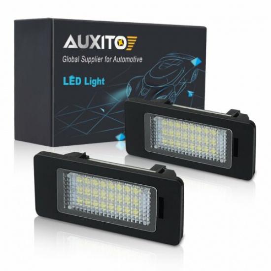 2X Canbus LED Rear License Plate Lights Lamp For BMW F30 E39 E60 E70 E82 E90 E92