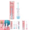 Superior Abs Material Electric Toothbrush For Kids With Soft Silicone Bristles