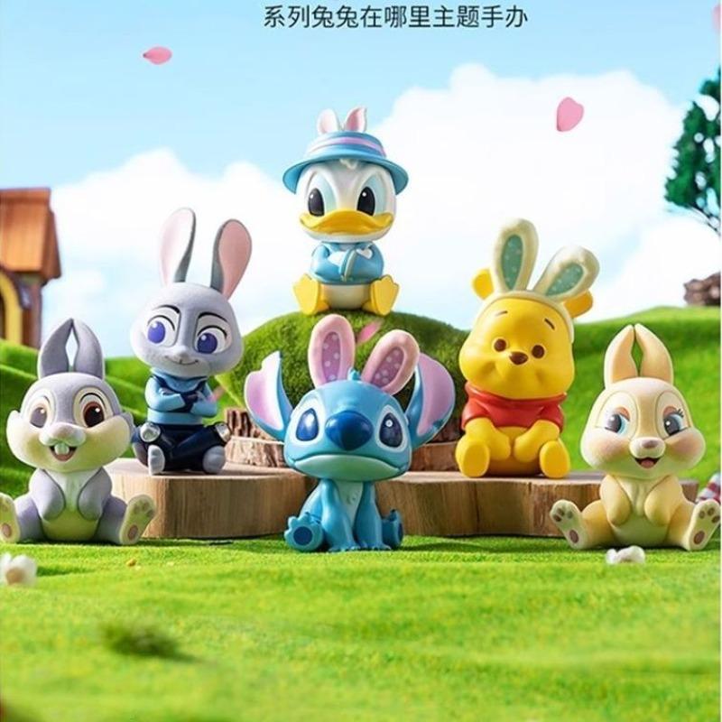 Where Is The Famous Bunny Bunny? A Series of Blind Boxes Hand-made Dolls Doll Machine Cute Desktop Ornaments Birthday Gift.