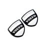 2PCS 3D Stereo Moose Logo Shield Badge Car Body Trunk Sticker for Volvo V50 S60 XC60 S40 XC40 XC90 V60 S80 S90 V90 V70 V40 S70