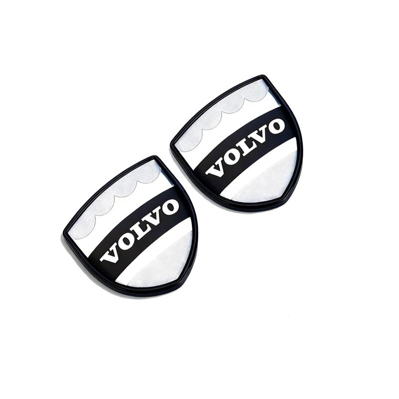 2PCS 3D Stereo Moose Logo Shield Badge Car Body Trunk Sticker for Volvo V50 S60 XC60 S40 XC40 XC90 V60 S80 S90 V90 V70 V40 S70