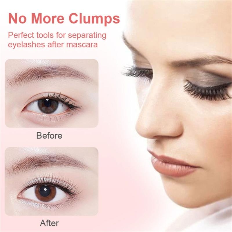 Eyelash Separator Eyelash Comb Mascara Brush Eyelash Brush Separator Mascara Comb Arc Designed Mascara Applicator