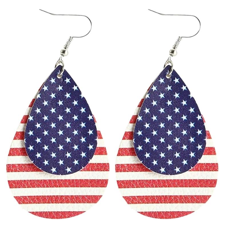 

Uncle Patriotic Costume Uncle Patriotic Dress up Outfit Hat Bowtie Necktie Beads Necklace Earrings Stockings Gloves