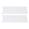 2 Set Clear Acrylic Furniture Wall Spacer Adjustable Length Sofa Wall Stopper  Bedroom
