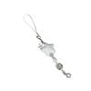 Flocking Snowflake Star Phone Pendant Soft Phone Jewelry Delicate Phone Strap Stylish Phone Decoration for Any Occasion