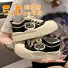 Xiaoxiangfeng Canvas Shoes Women's 2025 New Summer Ins Versatile Little White Shoes with Skirt Board Shoes