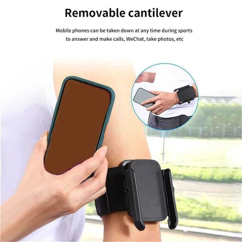 360° Rotation Multi-function Phone Holder for Car Wristband Mobile Support Universal Phone Stand For Sports Cycling Motorcycle