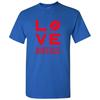 Buffalo Love Football - Sports Team City Pride Tailgating T -Shirt - Royal