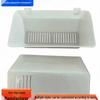 Pigeon Cage Extra Large White Ash Feeder with Leak-Proof Box