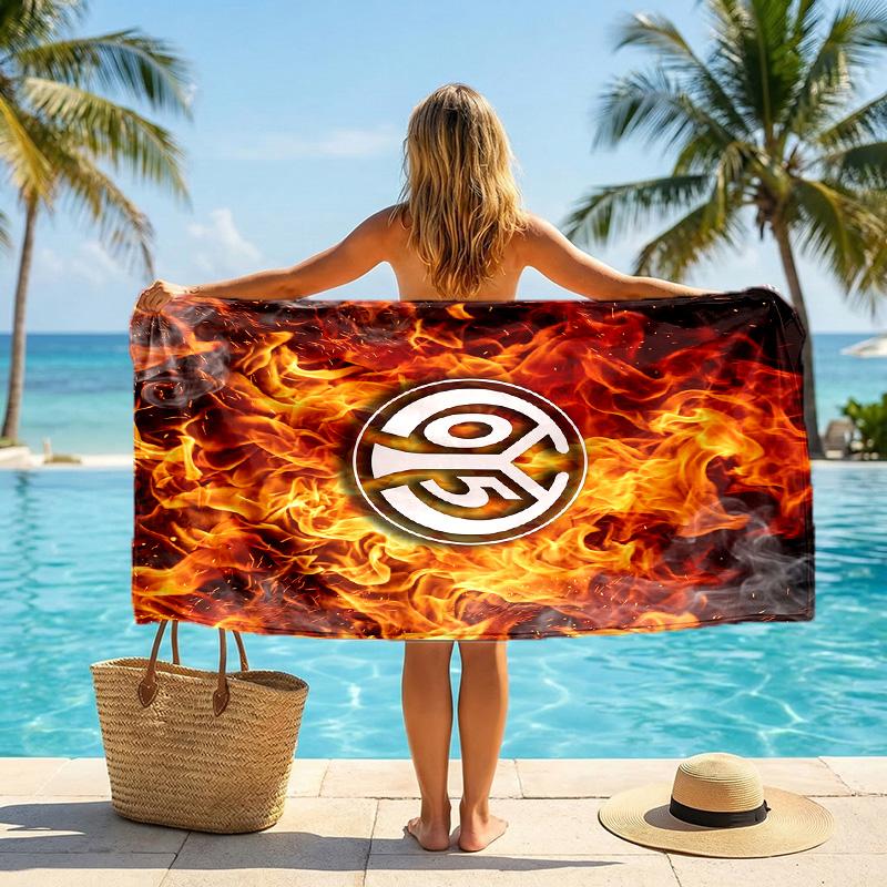Mainz FC print Quick Dry Beach Towel Microfiber Absorbent Portable Travel Swimming Towel