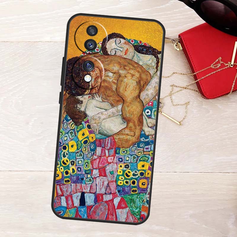 The Kiss Gustav Klimt Painting Case For Honor Magic 8 5 6 7 Lite X9a X9b X9c X9d X8b X8c Win RT 50 70 90 200 400 Pro Cover