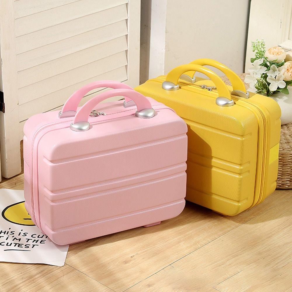 

Красочный конфетный цветной чемодан большой емкости ручной багаж 14 дюймов косметичка для путешествий