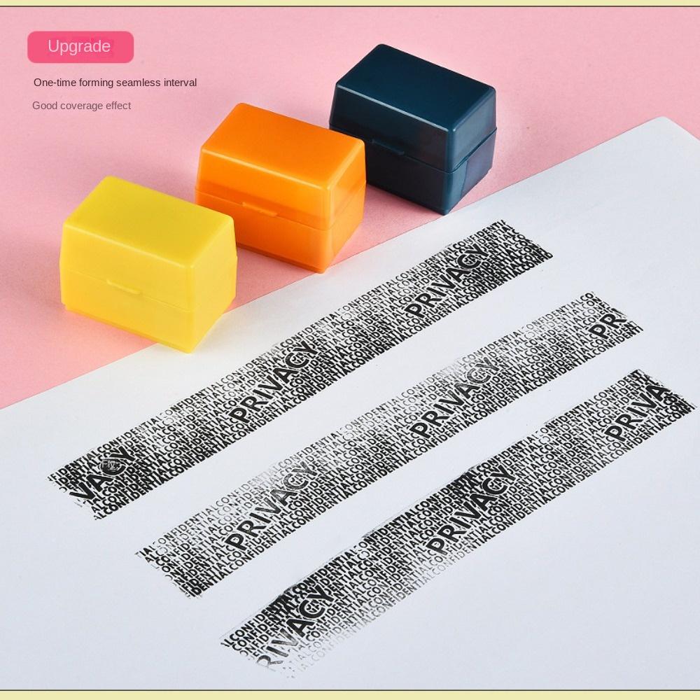 Privacy Stamp Roller Privacy Seal ABS Identity Address Blocker Seal  Information