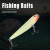 5pcs Luminous Fishing Lures ABS Hard Baits Hook Tackle Accessory