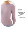 Autumn/Winter Long-Sleeve Yoga Top: Slim, Breathable Modal Cotton Body Shaper for Running and Fitness.