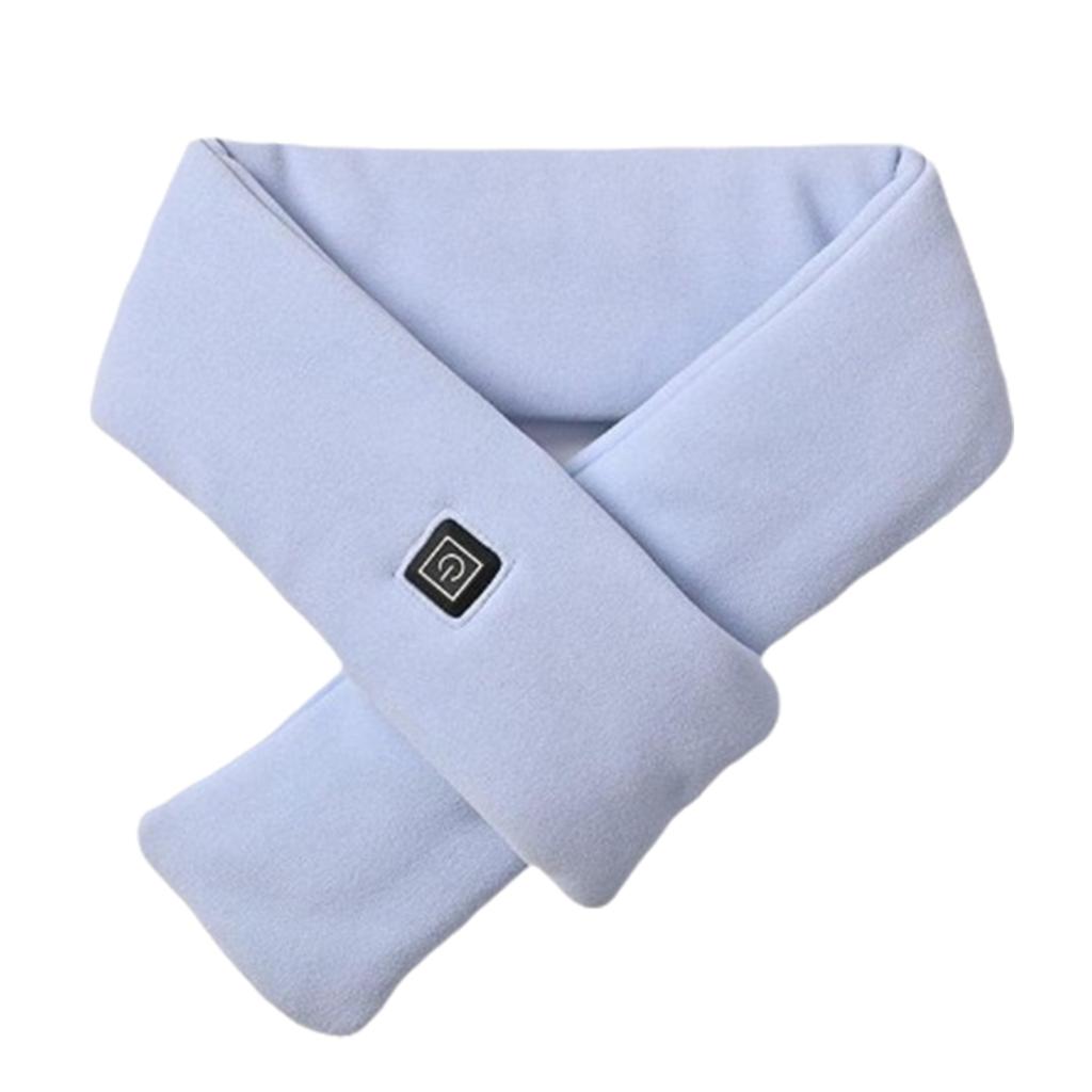 USB Rechargeable Electric Heated Scarf for Winter Warmth with 3 Adjustable Temperature Setting Neck Warmer Heater Wrap