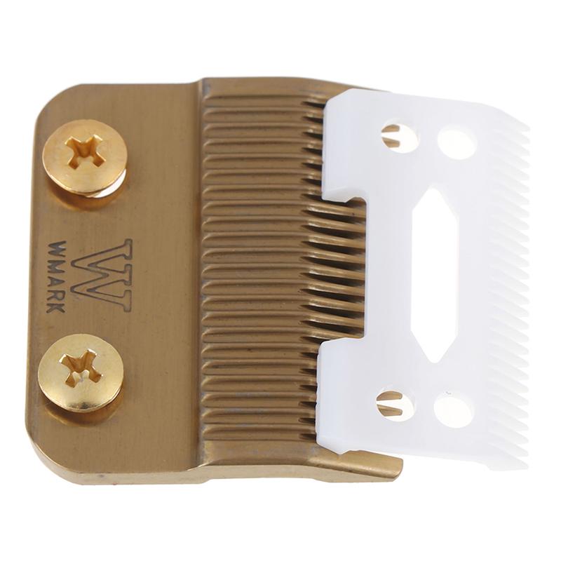 1Set Hair Clipper Blade Golden with Ceramic Blade for Cordless Clipper
