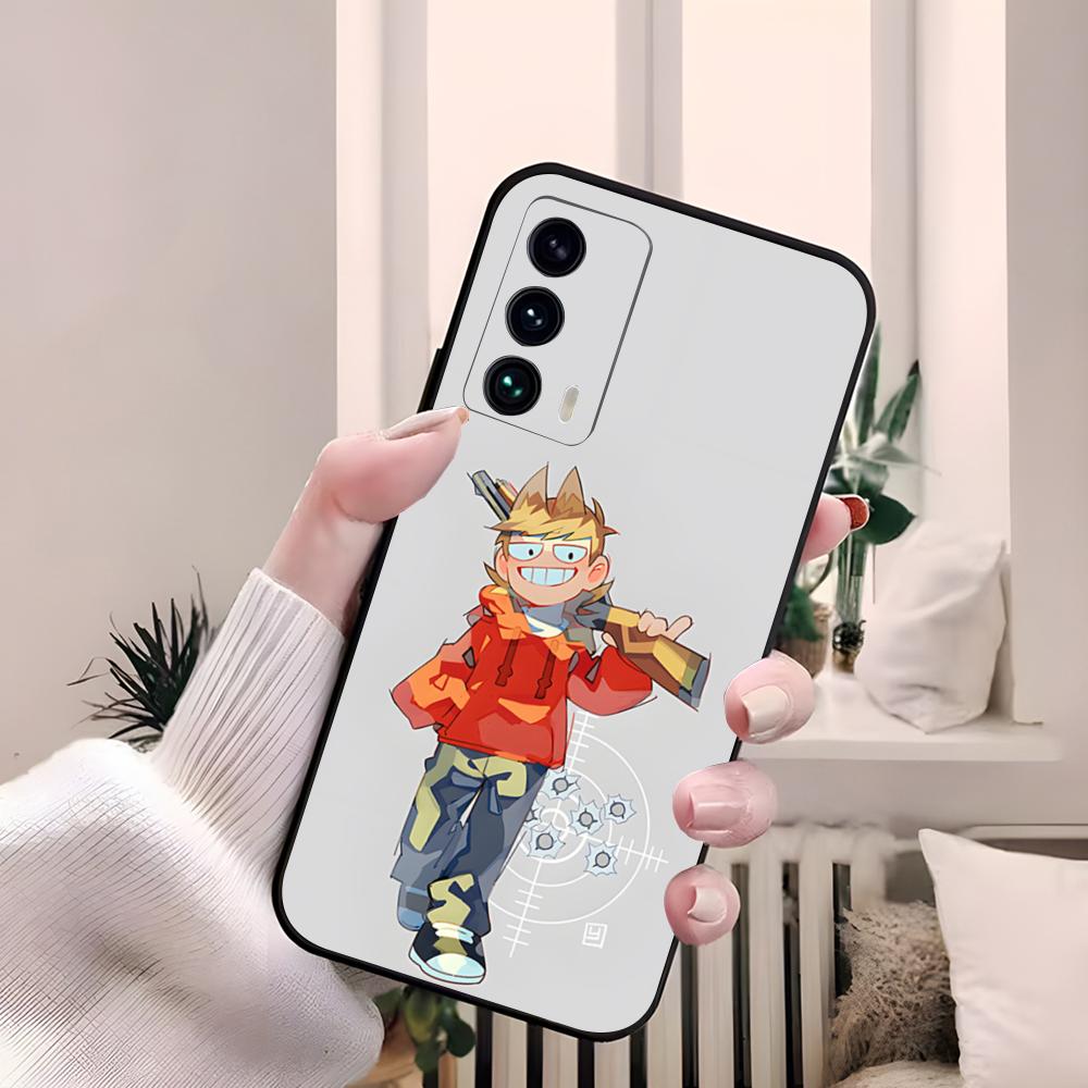 Anime Eddsworld Tord Phone Case For Samsung S26 S25 Edge S24 S23 S22 S21 S20 Ultra Plus Fe A55 56 15 4G 5G Galaxy Silicon Cover