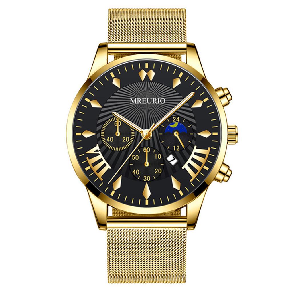 Men's Luminous Running Alarm Clock Watch