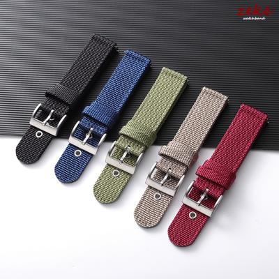Nylon Strap 18/20/22mm for Tudor for Omega Watch Band Woven Canvas Fabric Bands for Seiko Military Sport Quick Release Bracelet