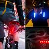 360 Degree Adjustable Bicycle Tail Light Mountain Bike Light USB Charging Lamp
