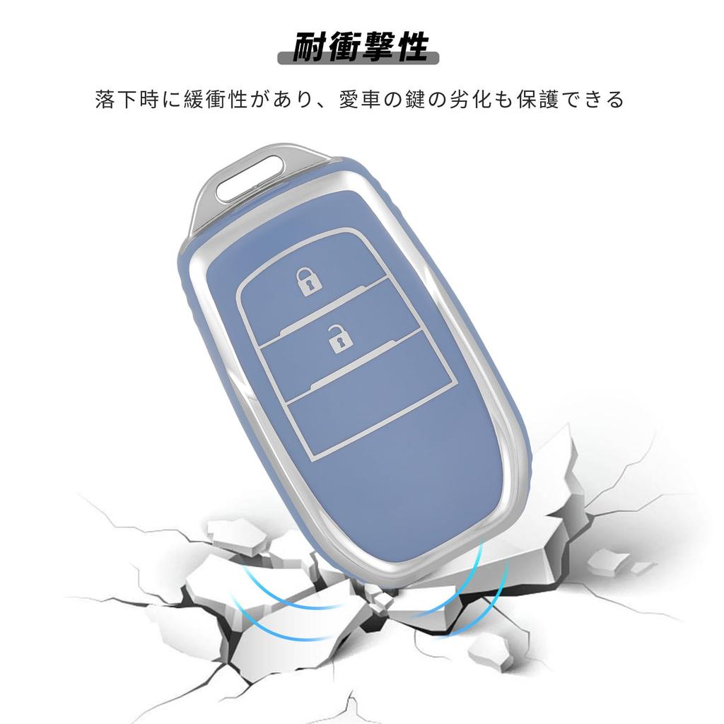 [OFFCURVE] Toyota/Toyota Exclusive Key Case TPU Material Car Keyboard 2