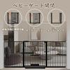 Seogva Pet Fence Pet Door Height Pet Dog and Cat Cat Overcrowded Cat Fence To Prevent Dogs from Passing with Baby Tension Automatic Above Stairs Gate,