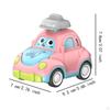 Friction Car for Kids, Cartoon Vehicle Early Learning And Play