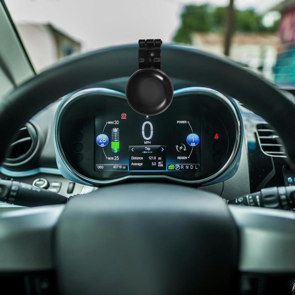 WINOMO Steering Wheel Spinner Black Steering Wheel knob Auxiliary Booster Aid Control Handle Ball